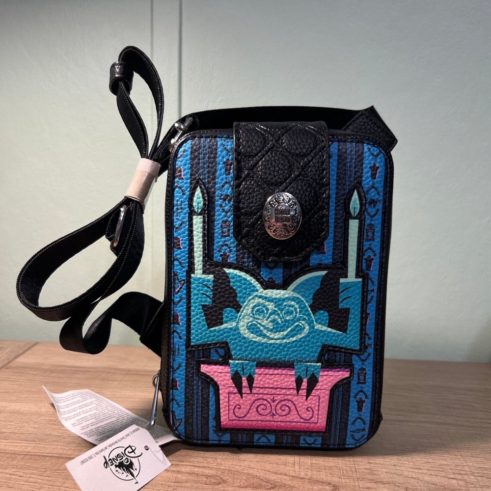 2023 Disney Parks The Haunted Mansion Gargoyle Crossbody Bag Purse New